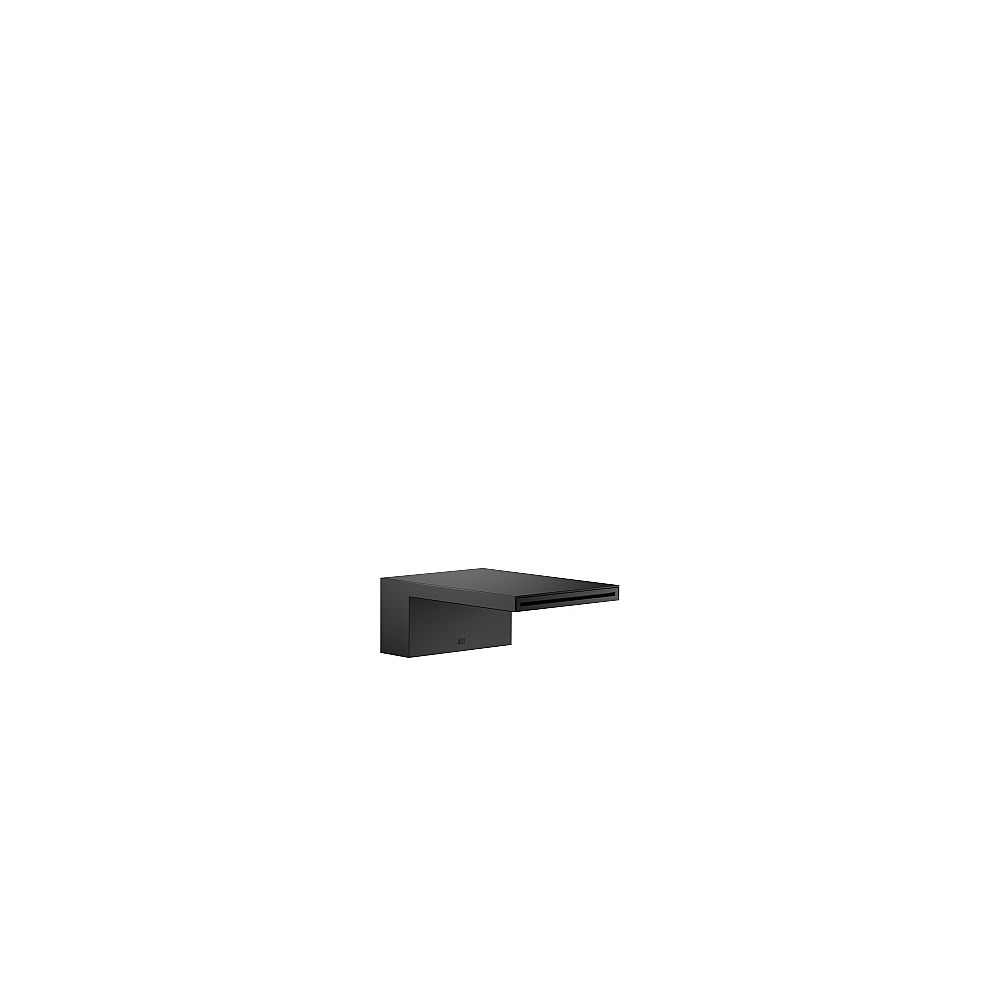 Dornbracht Wannen Schwalleinlauf Deque 13.630.740.33 schwarz matt Ausld. 235 mm