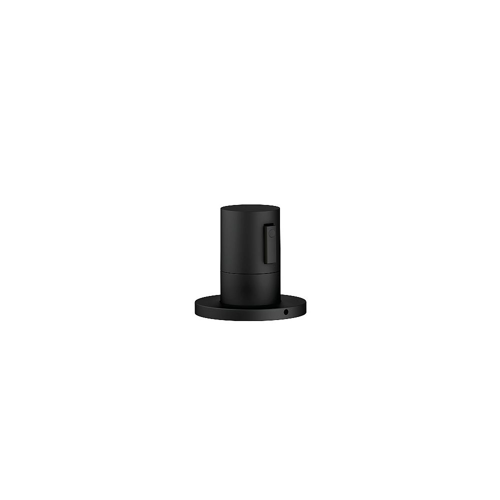 Dornbracht Wannenrand-Thermostat Tara. 34.525.979.33 schwarz matt f. Standmont.