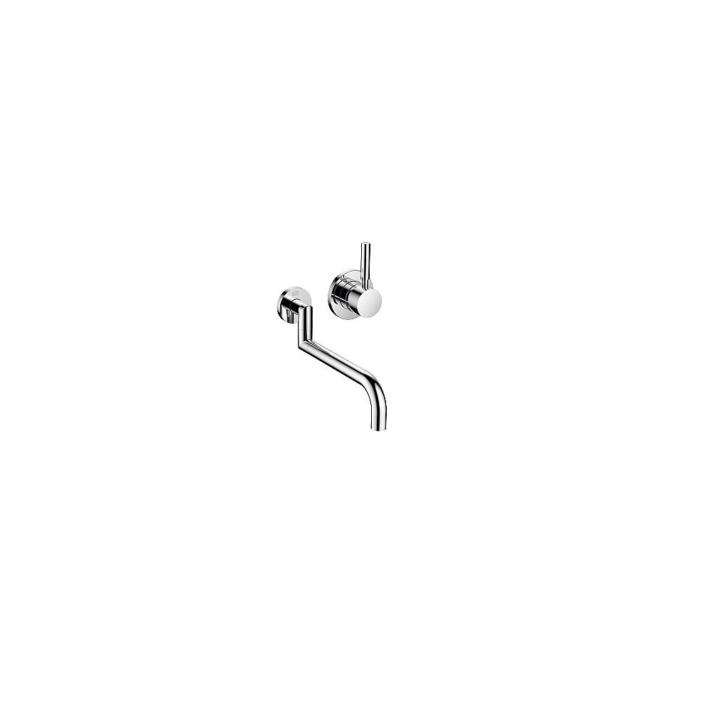 Dornbracht WT Wandbatt.Endmont.- Bausatz Meta.02 36.834.625.00 225 mm Ausl.chrom