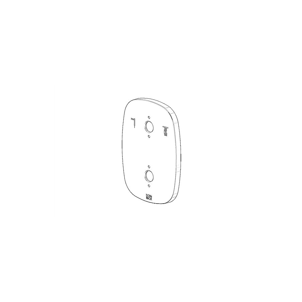 Dornbracht Platte für Thermostat