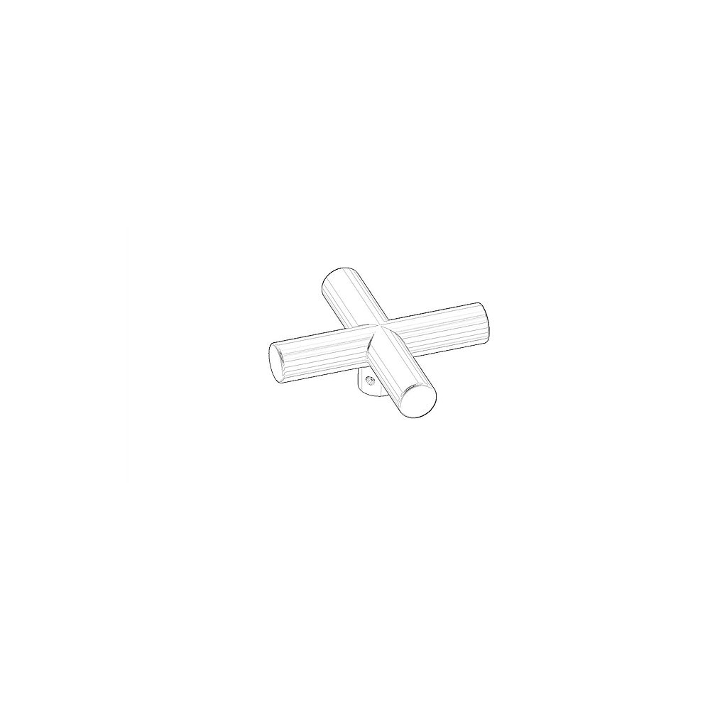 Dornbracht Griff 092089006-06 platin matt mit Gewindesicherung