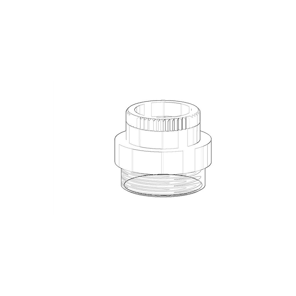 Dornbracht Nippel 092404115-00 chrom