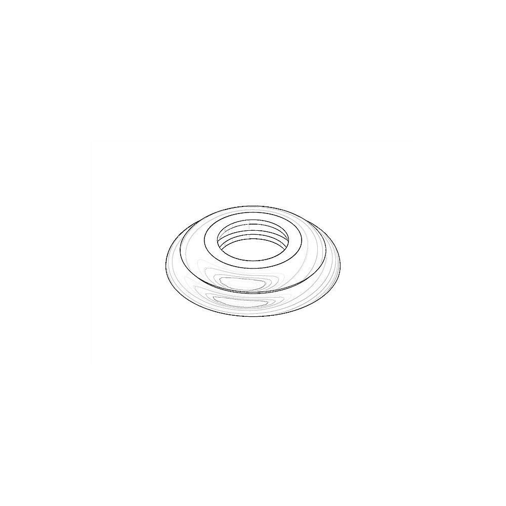 Dornbracht Schubrosette 092735003-01 gold 55x10 Madison