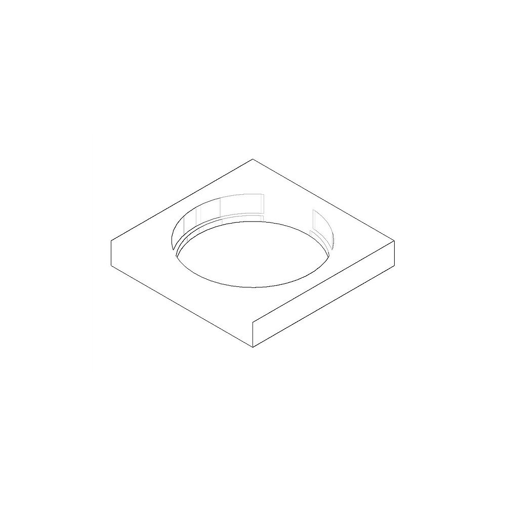 Dornbracht Rosette 092778007-00 chrom