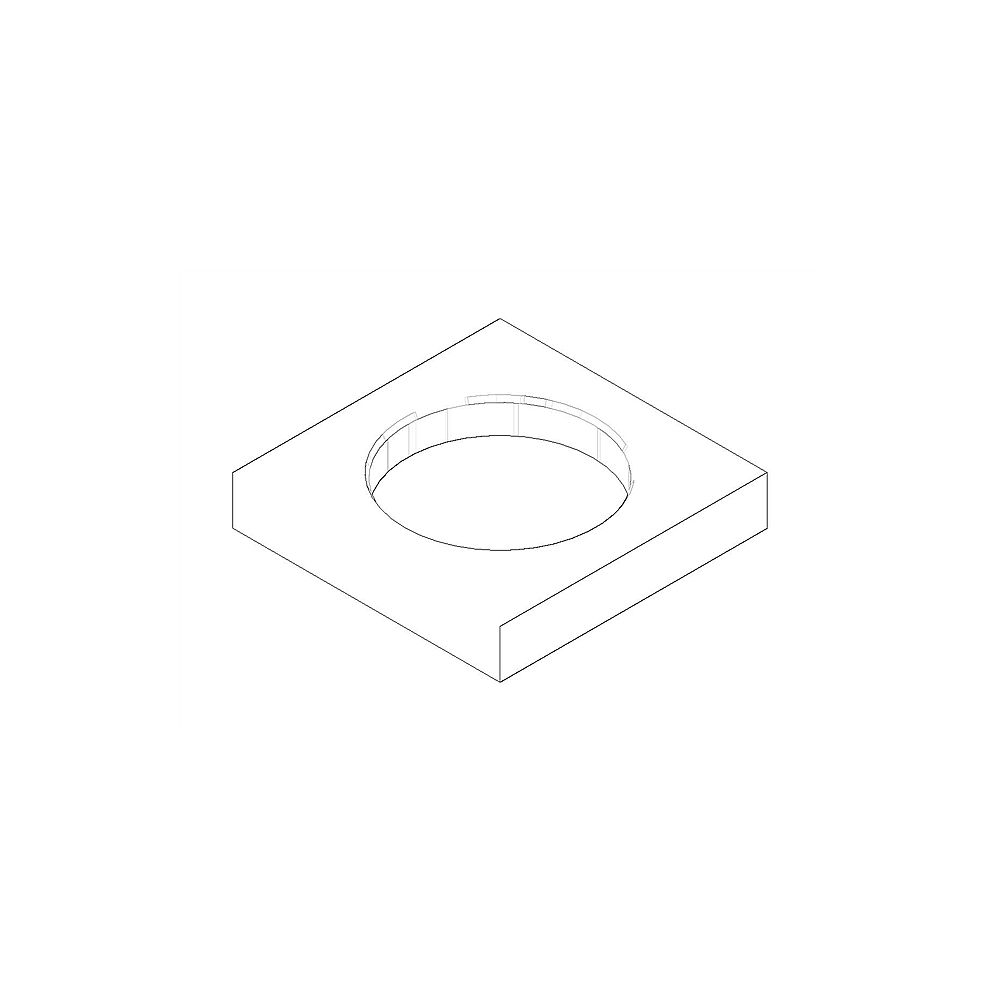 Dornbracht Rosette 092779005-00 chrom
