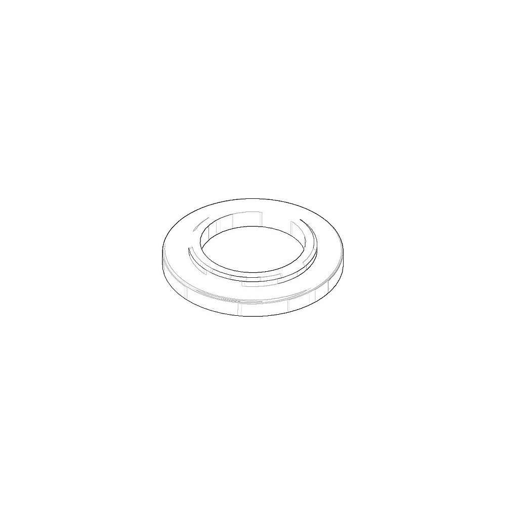 Dornbracht Rosette 092792005-04 chrom gebürstet für Bidetmischer
