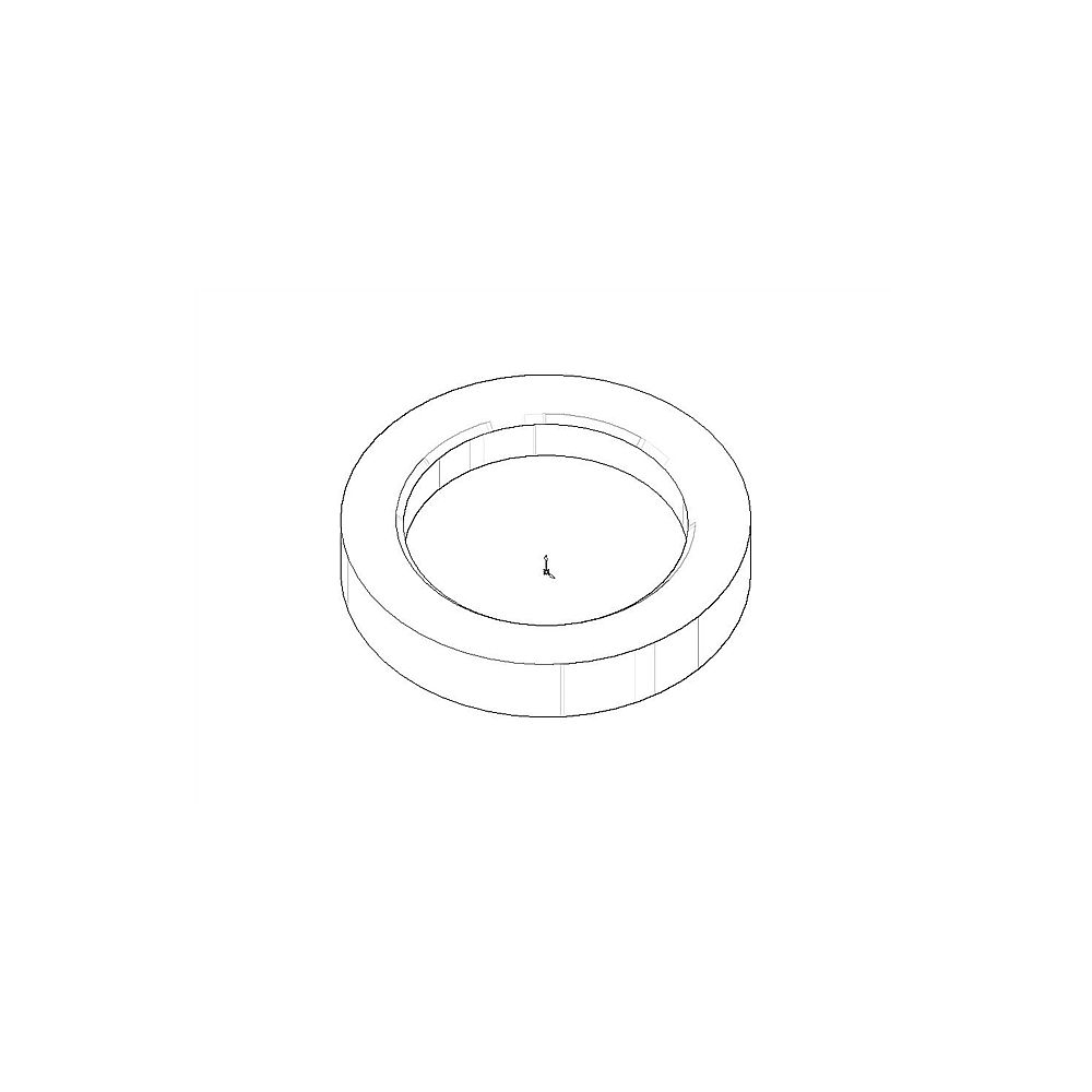 Dornbracht Ring 092810111-06 platin matt