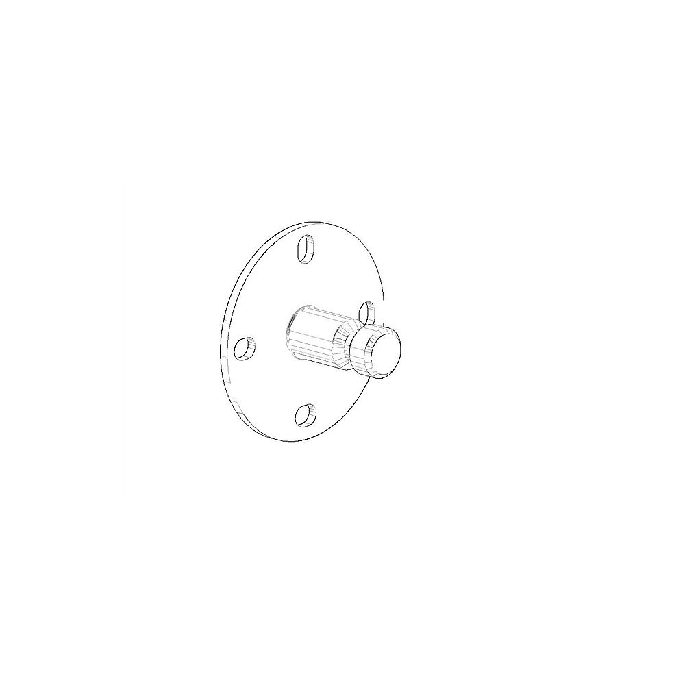 Dornbracht Wandscheibe Brausehalter