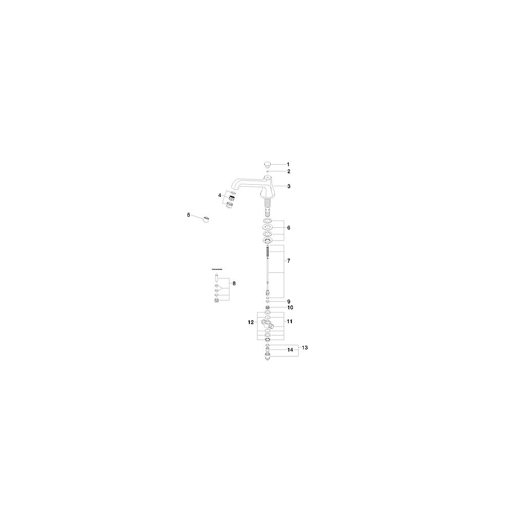 Dornbracht Wanneneinlauf Madison 13.502.380.00 chrom m. Umstellung