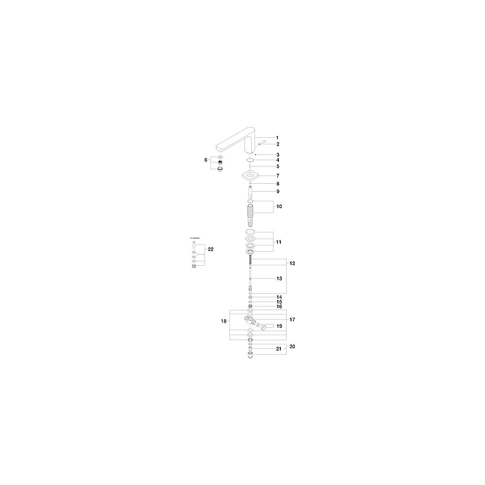 V+B by Dornbracht Wanneneinlauf Cult 13.512.960.00 chrom m. autom. Umstellung