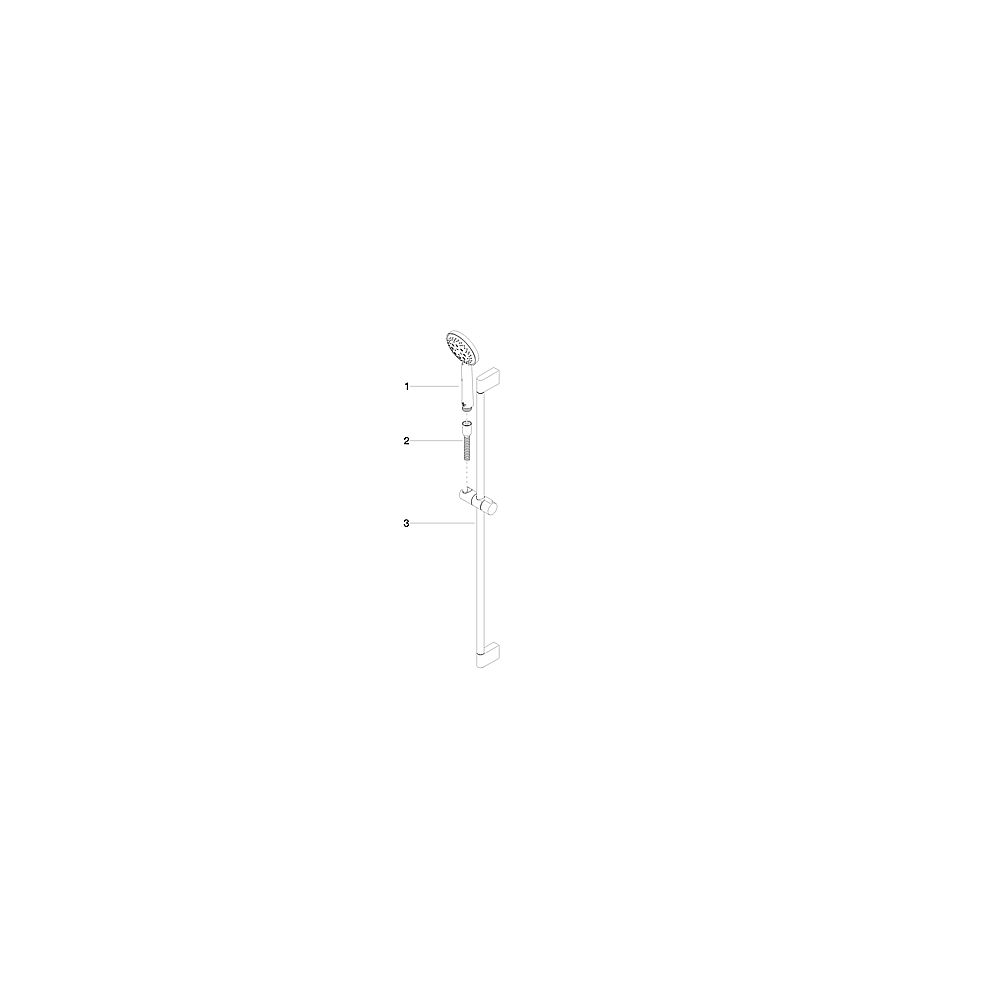 V+B by Dornbracht Duschgarnitur Just