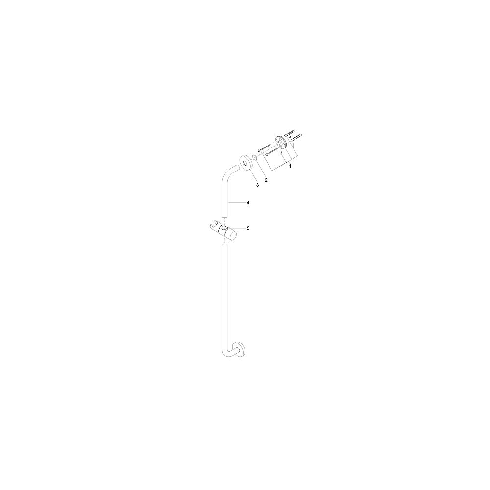 V+B by Dornbracht Wandrohr m. Schieber SOUL 26.701.925.00 chrom
