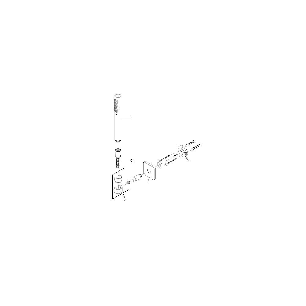 V+B by Dornbracht Cult Schlauchbrause-