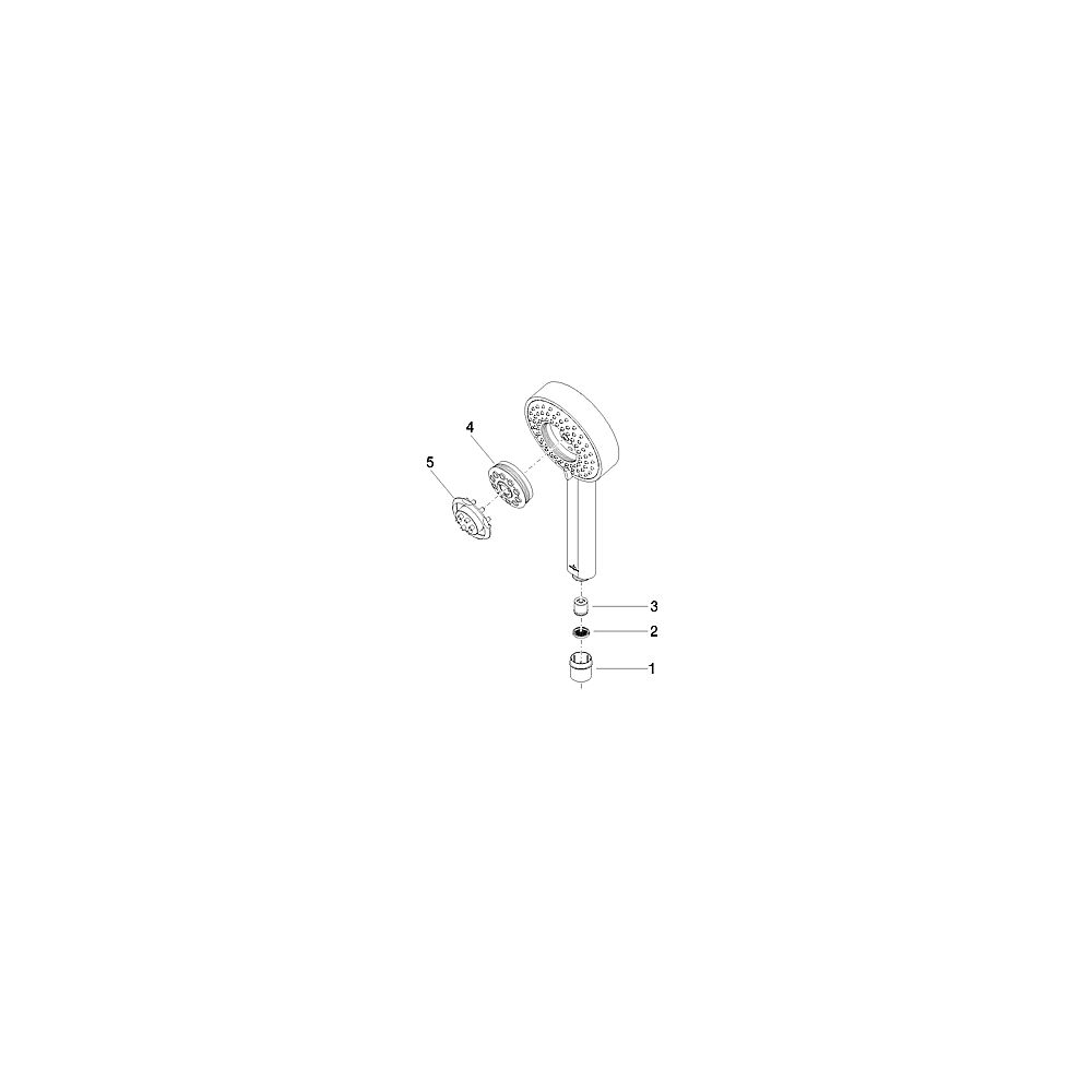 V+B by Dornbracht Handbrause Just