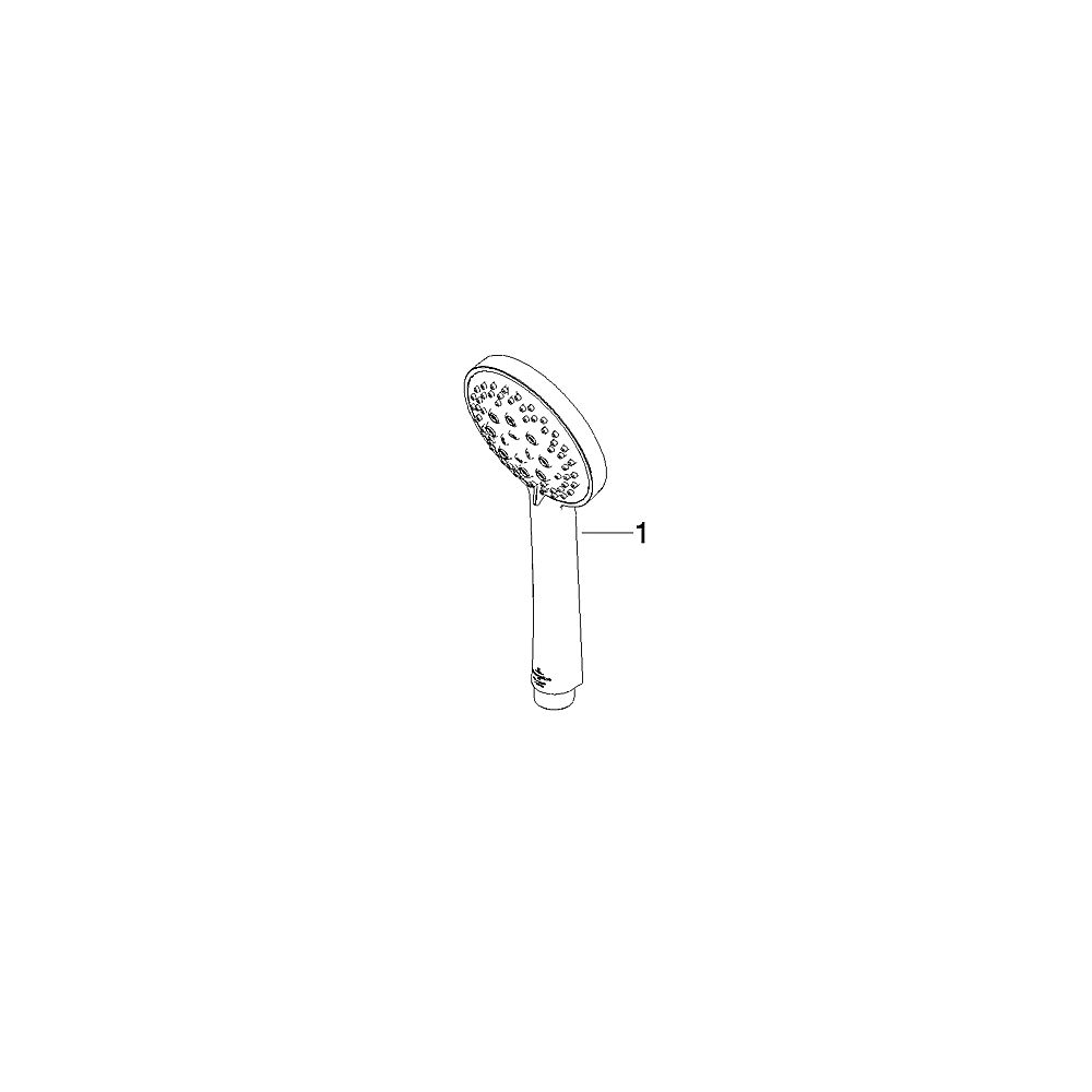 Dornbracht Handbrause 28014969-00 chrom