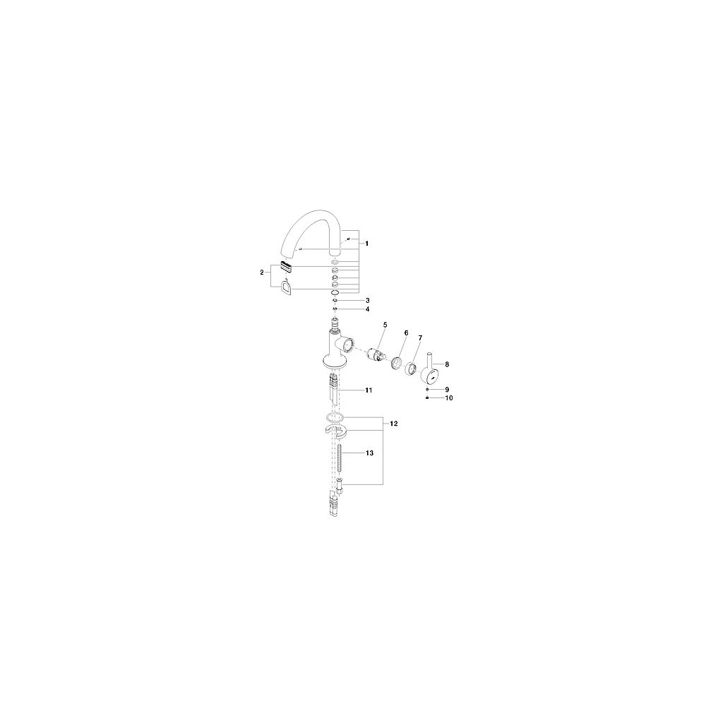 V+B by Dornbracht WT-Batterie LaFleur