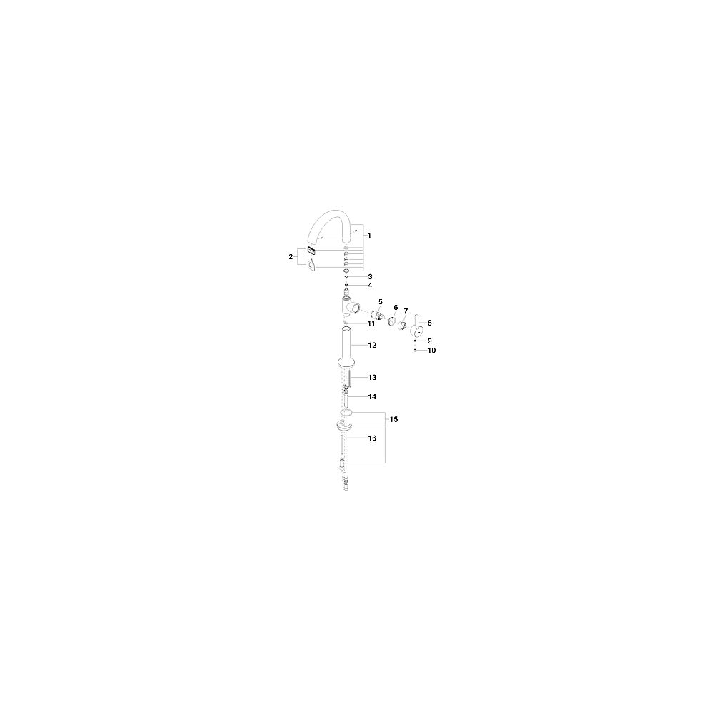 V+B by Dornbracht WT-Batterie LaFleur