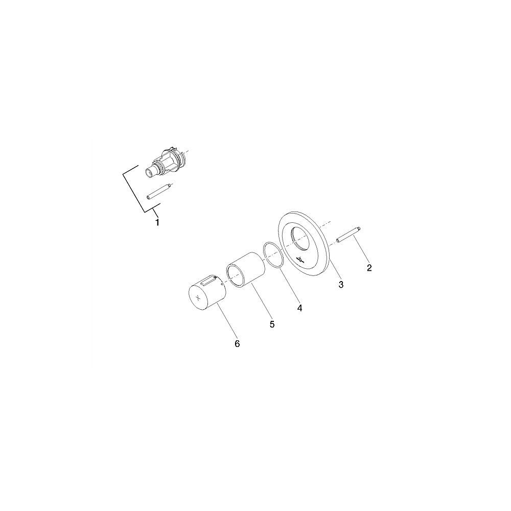 V+B by Dornbracht XTool UP-Thermostat LaFleur 36.416.968.00 Endm.-Baus. chrom