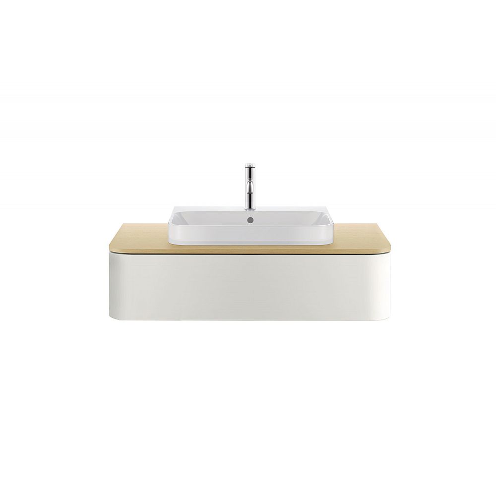 Duravit Möbelwaschtisch Happy D.2 23186500001 65 cm weiß WGL m. Ül. 3 Hl.