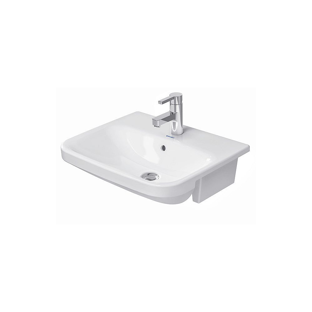 DU Halbeinbauwaschtisch DuraStyle 550 mm