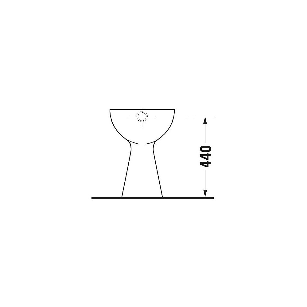 Duravit Flachspül-WC Sudan ( + 10 cm )