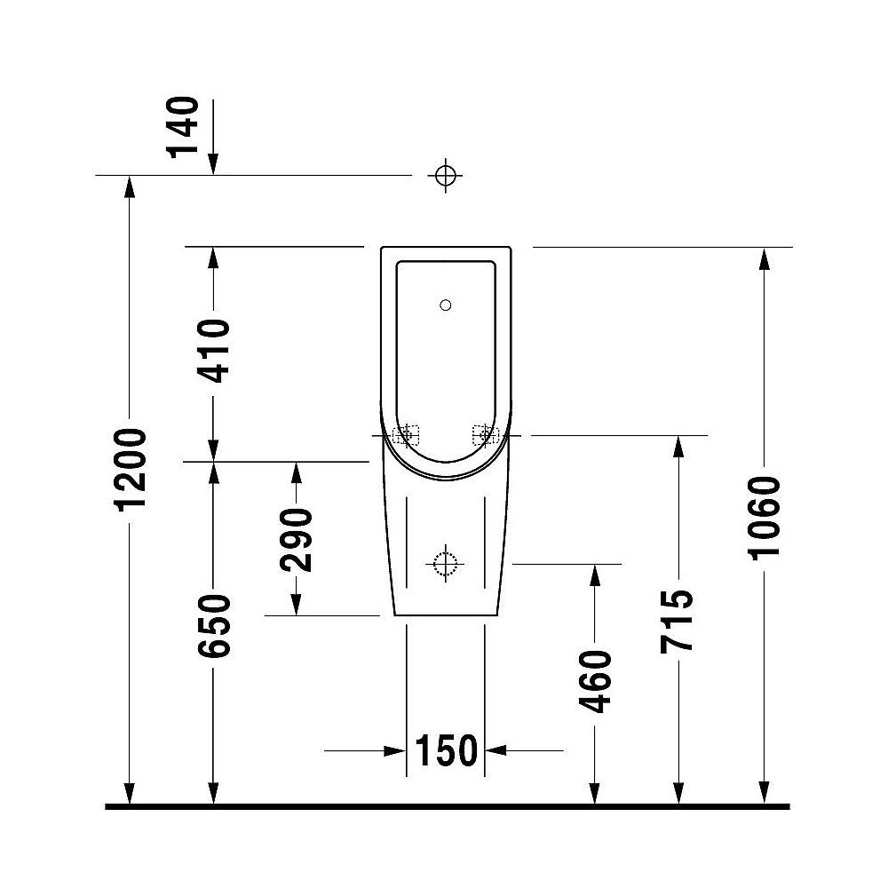 Duravit Urinal Starck 3 Nr. 0826250000