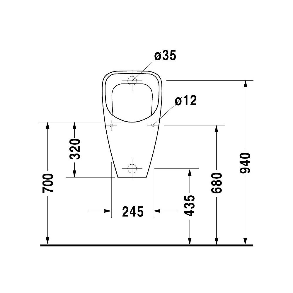 Duravit Absaugurinal Duraplus