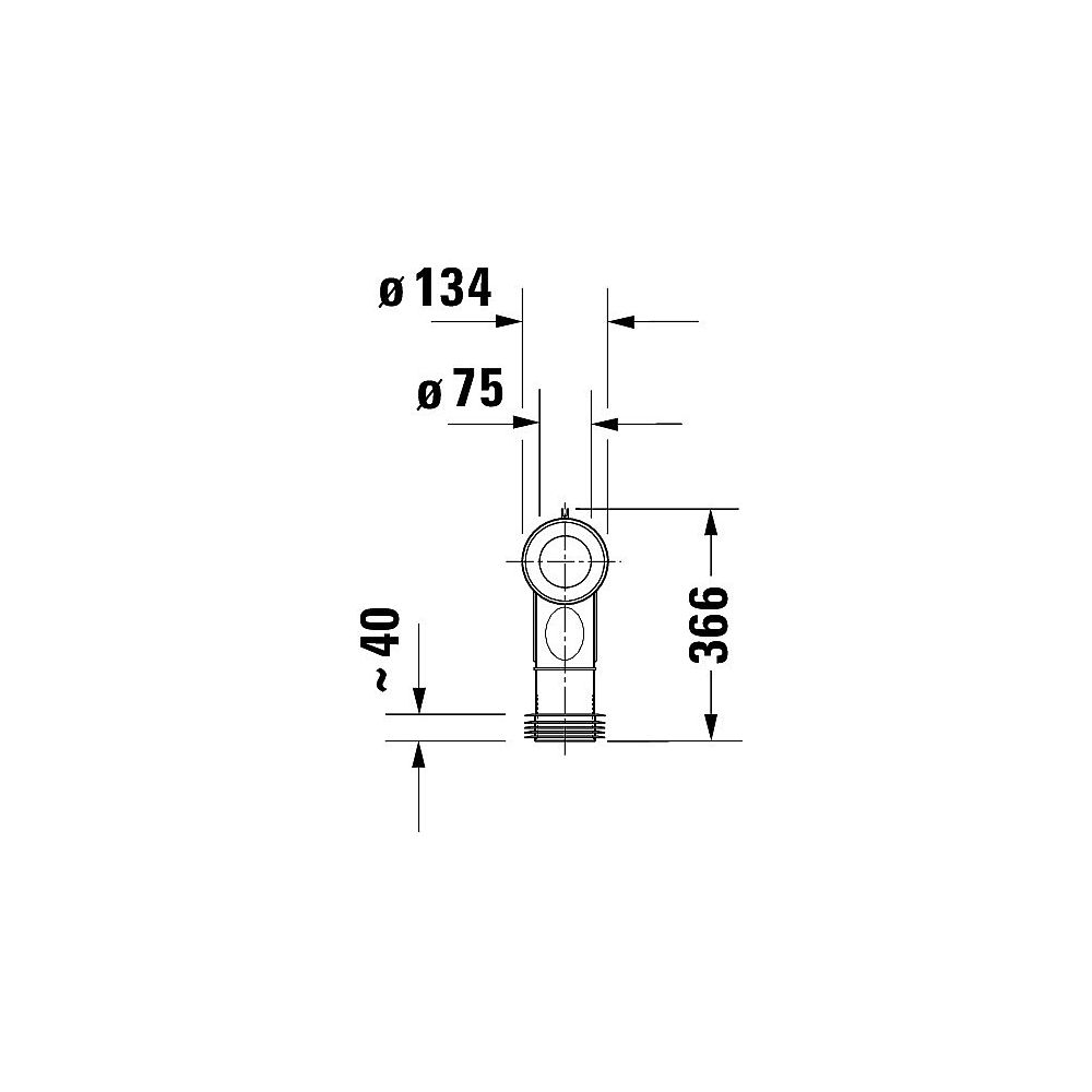 Duravit Vario-Ablaufbogen