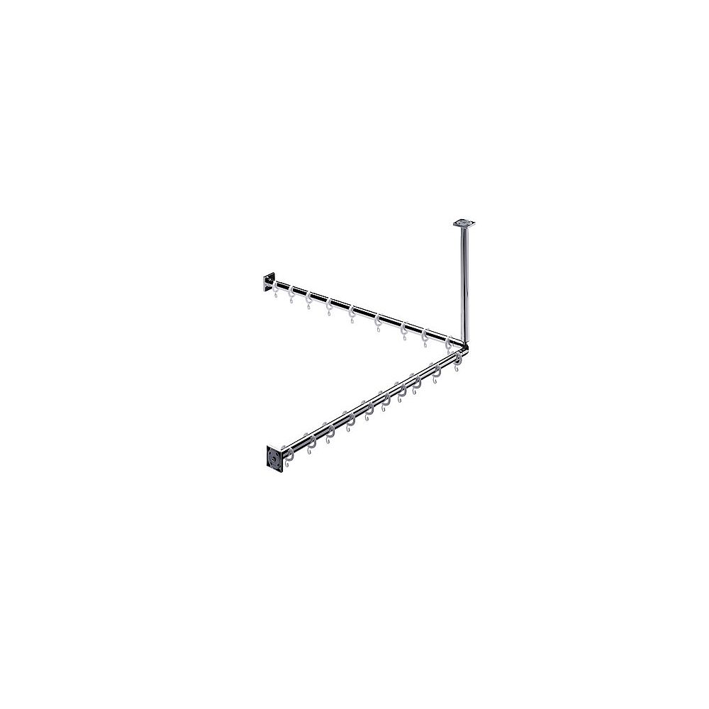 Emco Duschvorhang-Set System 2