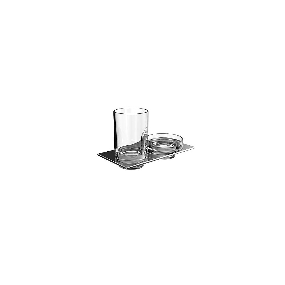 emco art Seifenschale mit Glashalter