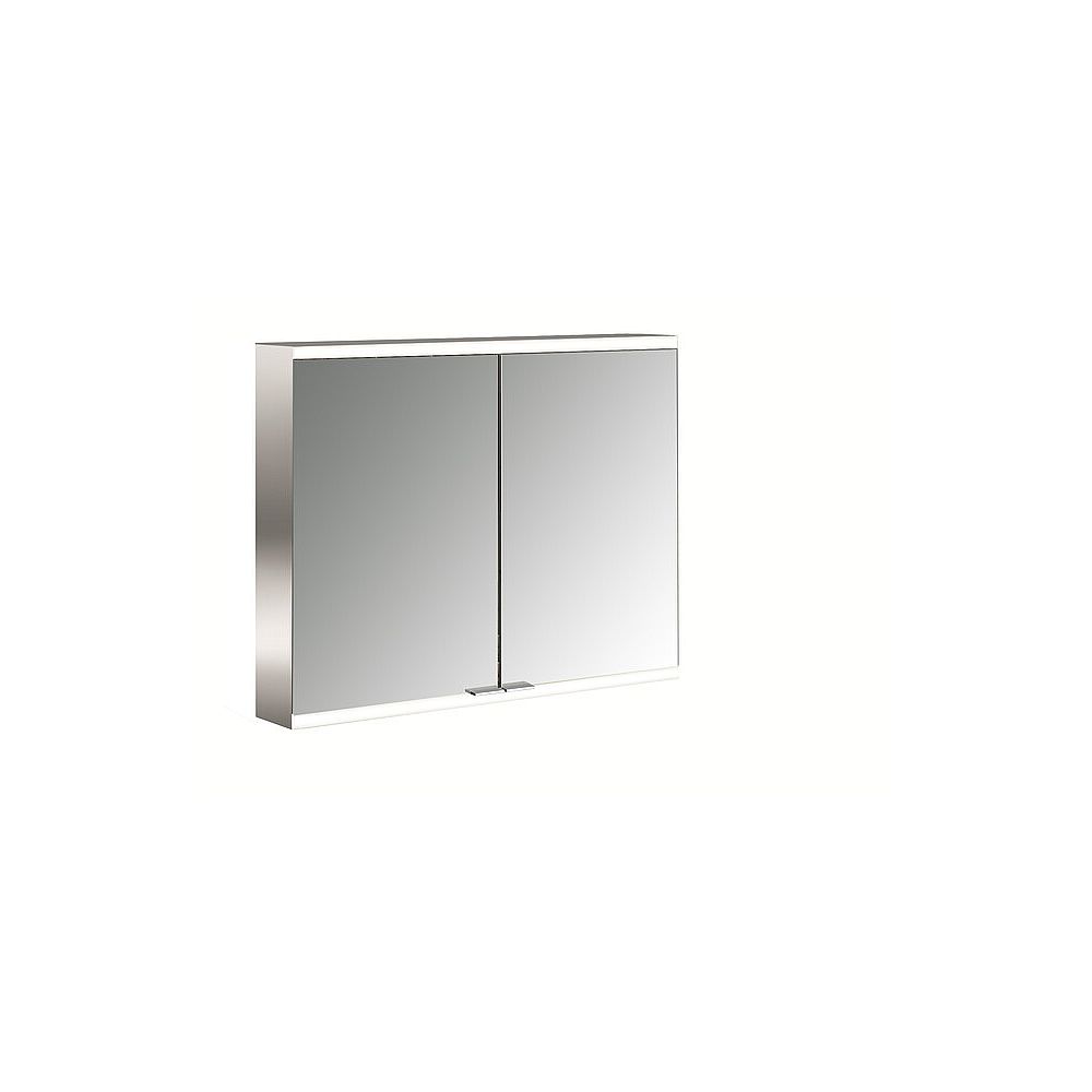 LED-Spiegelschrank, AP, 2-türig, 800mm design4YOU waager. Beleucht., RW Spiegel