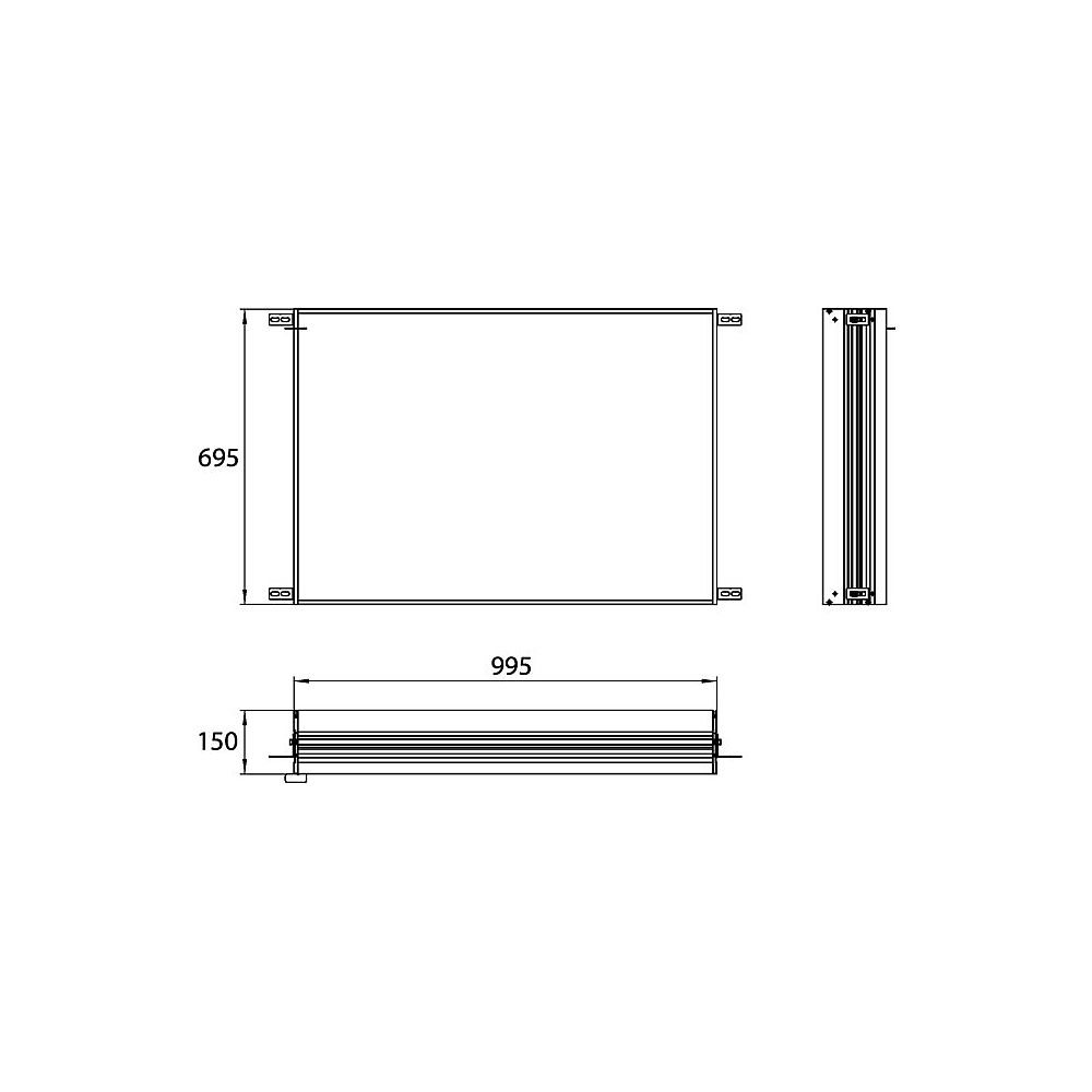 emco asis LED-Lichtspiegelschrank evo