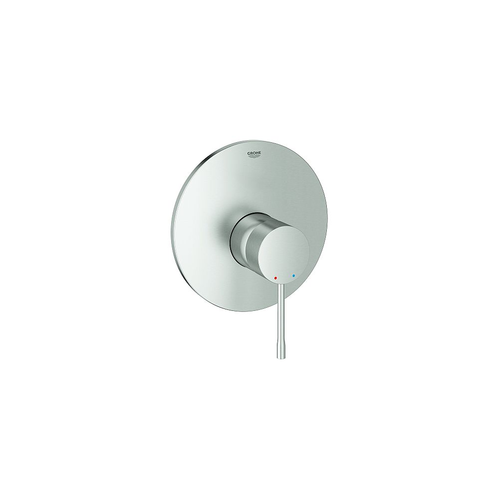 Grohe EH-Brausebatterie Essence 19286DC1 Fertigmontageset für Rapido E supersteel