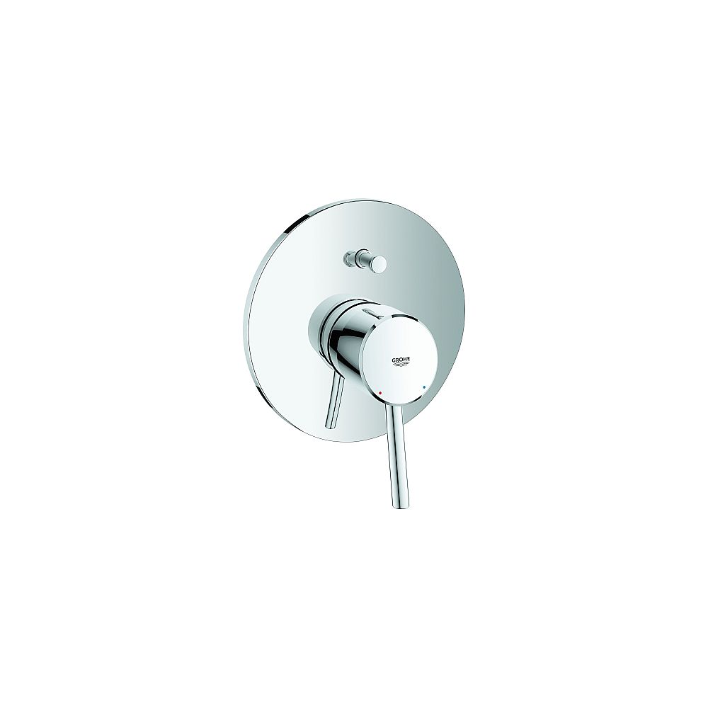 Grohe Einhand-Wannenbatterie Concetto 19346001 Fertigmontageset chrom