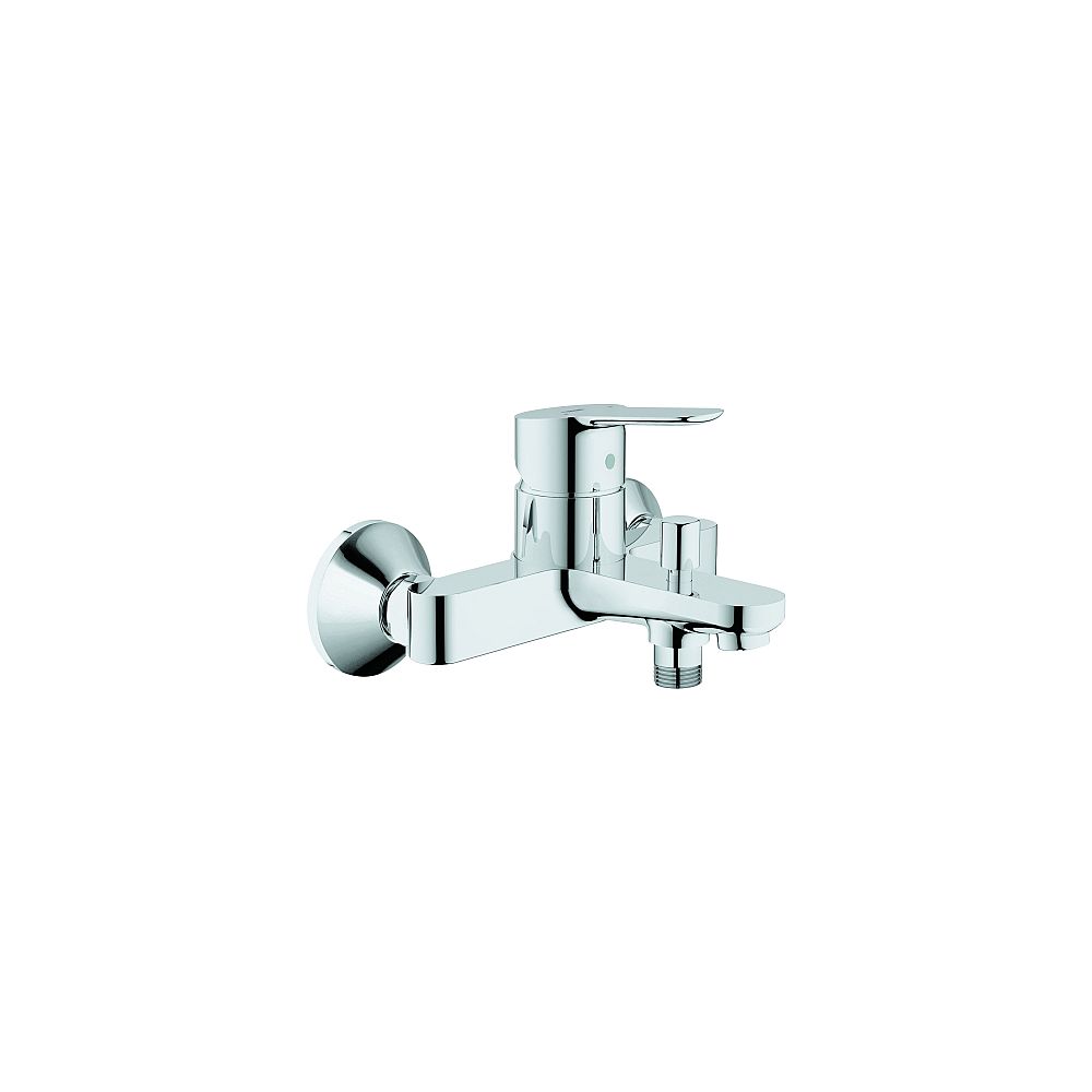 Grohe Wannenbatterie BauEdge 23334000 mit integr. Rückflussverhinderer chrom