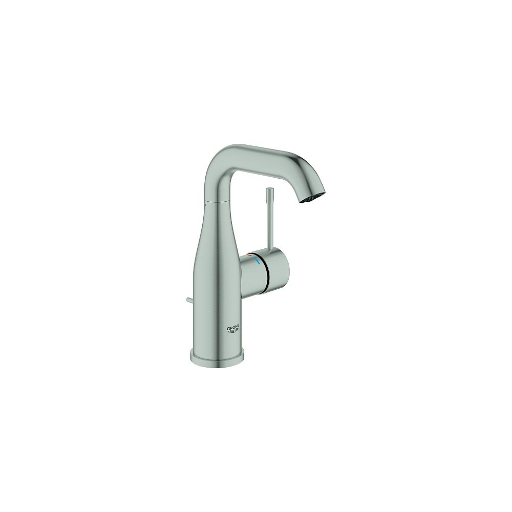 Grohe EH-WT-Batterie Essence 23462DC1 M-Size schwenkbarer U-Auslauf supersteel