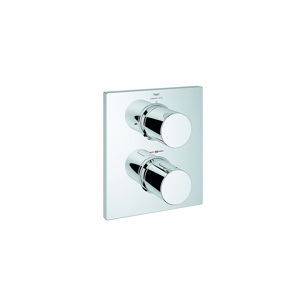 Grohe Thermostat Batterie Grohtherm F 27618000 Fertigset m.2 Wege-Umstel.chrom