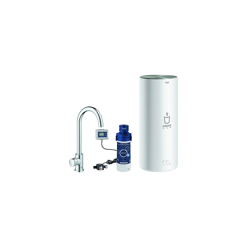 GROHE Standventil und Boiler Red Mono