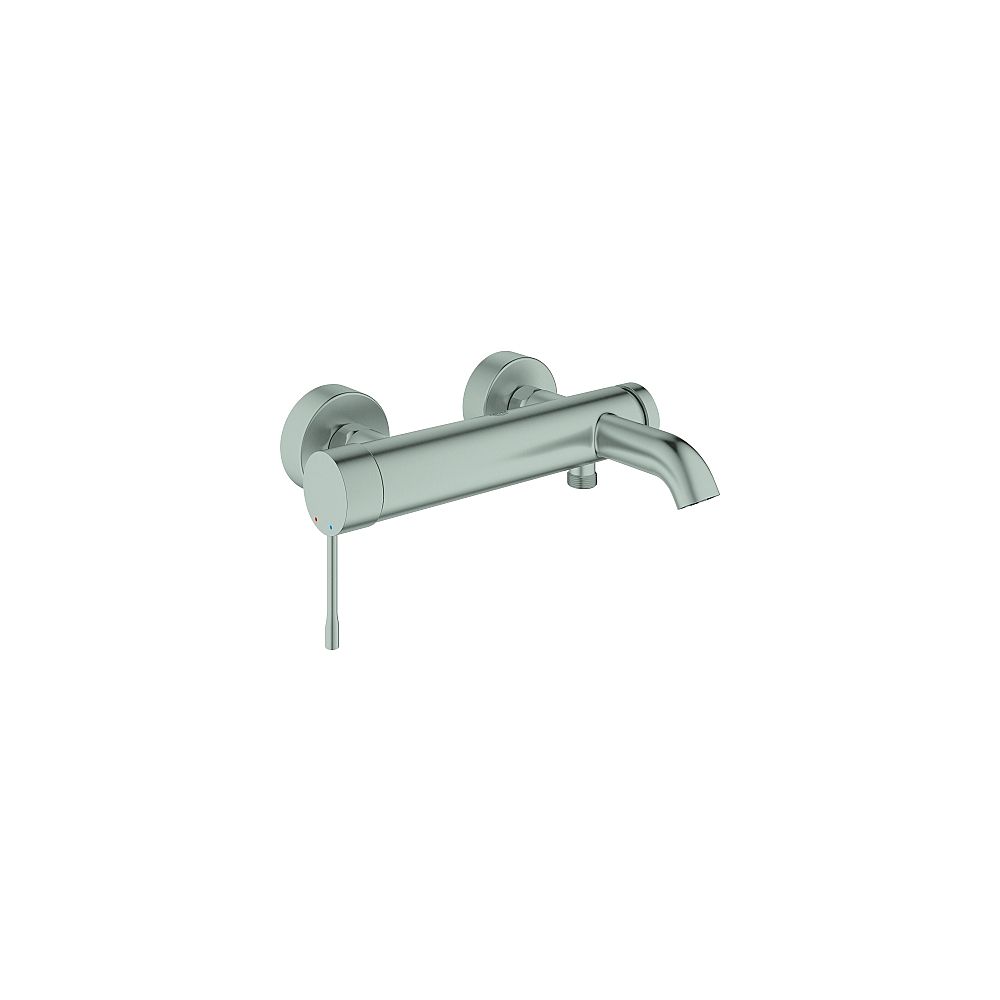 Grohe EH-Wannenbatterie Essence 33624DC1 Wandmontage eigensicher supersteel