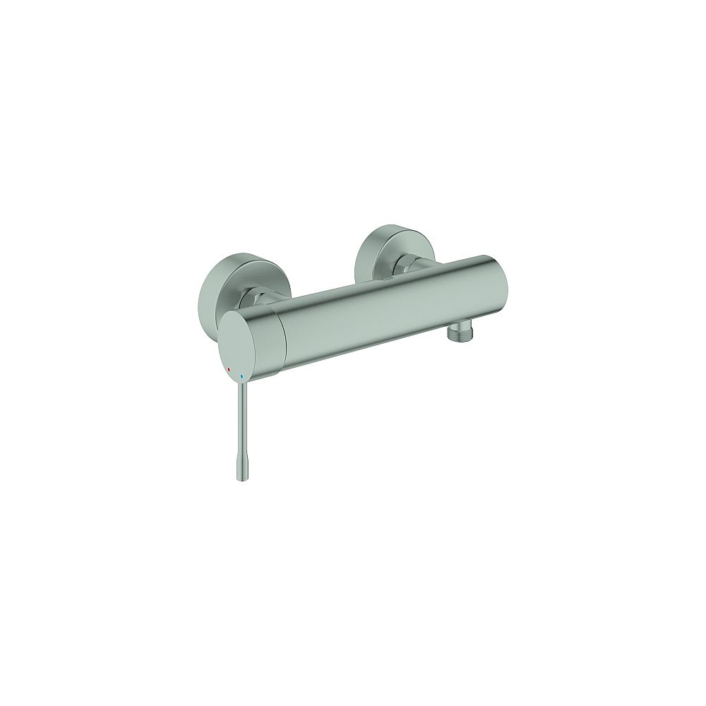 Grohe EH-Brausebatterie Essence 33636DC1 Wandmontage eigensicher supersteel