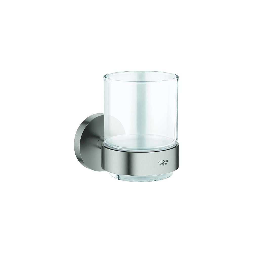 GROHE Glas mit Halter Essentials 40447
