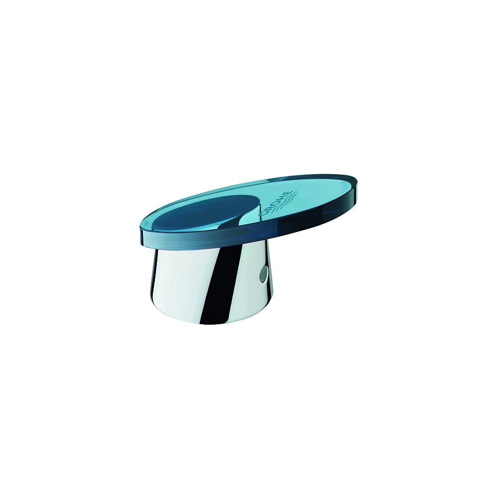 Grohe Hebelkopf 46377IM0 f Taron Einhandmischer chrom/Blauglas