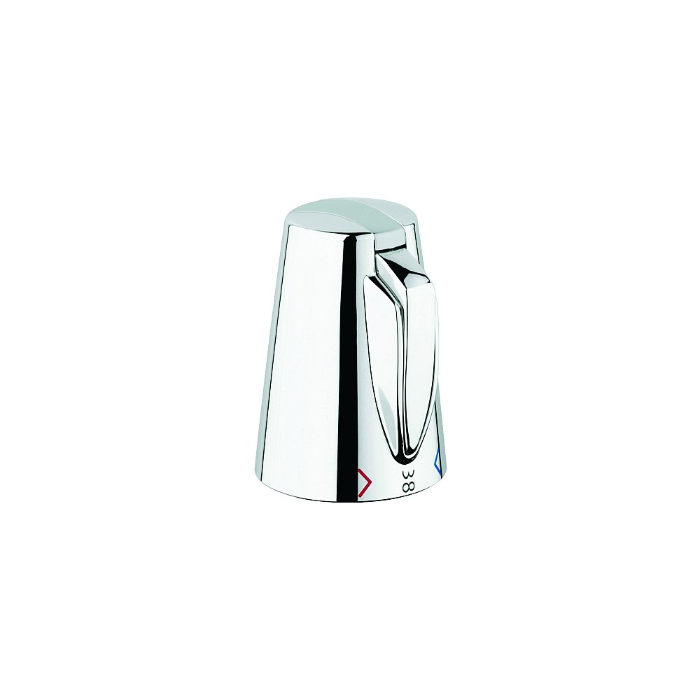 Grohe Temperaturwählgriff 47692IP0 chrom/mattchrom Chiara Neuf UP/AP THM