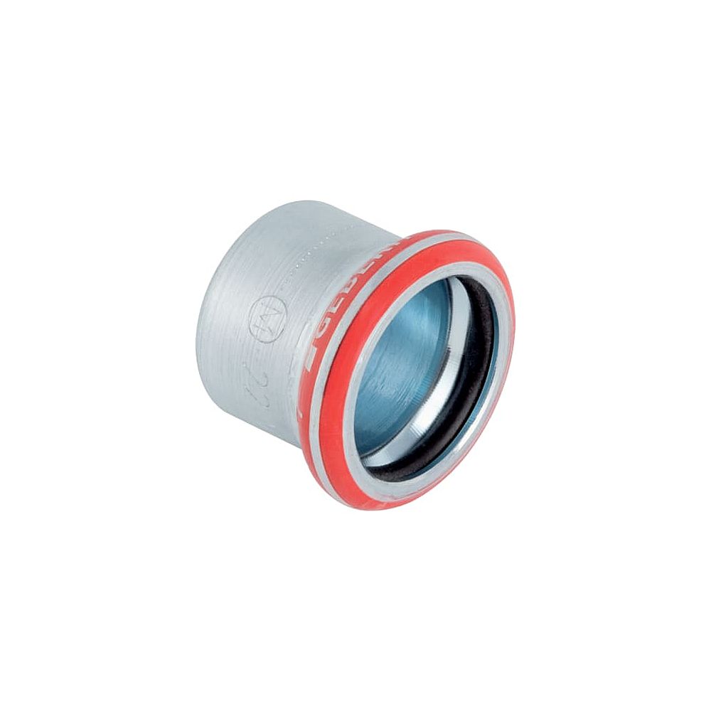 GE mapress C-Stahl Kappe 88,9 mm unleg