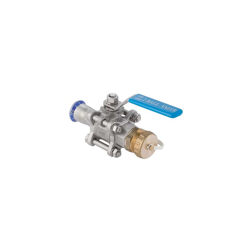 GE mapress Kugelhahn NPW, mit Bet.-Hebel