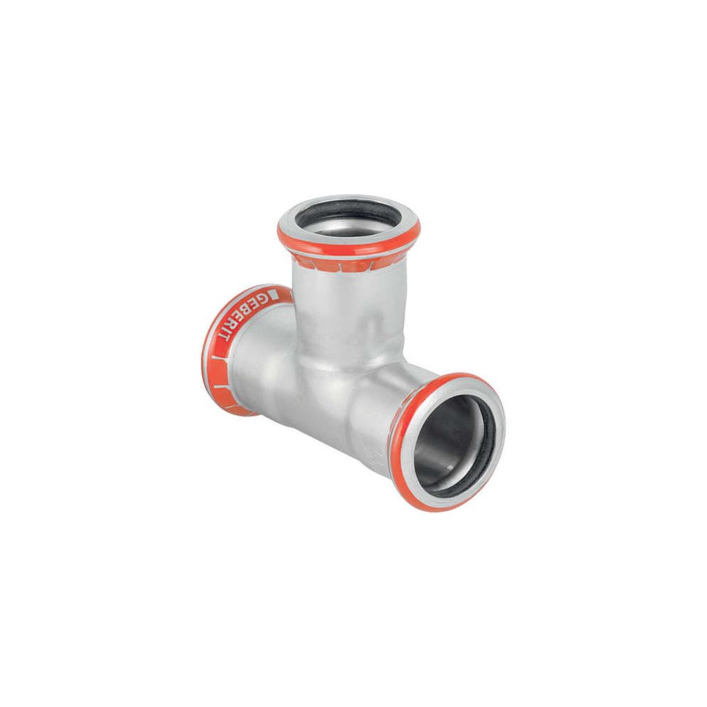 GE mapress C-Stahl T Stück verz. 12 mm
