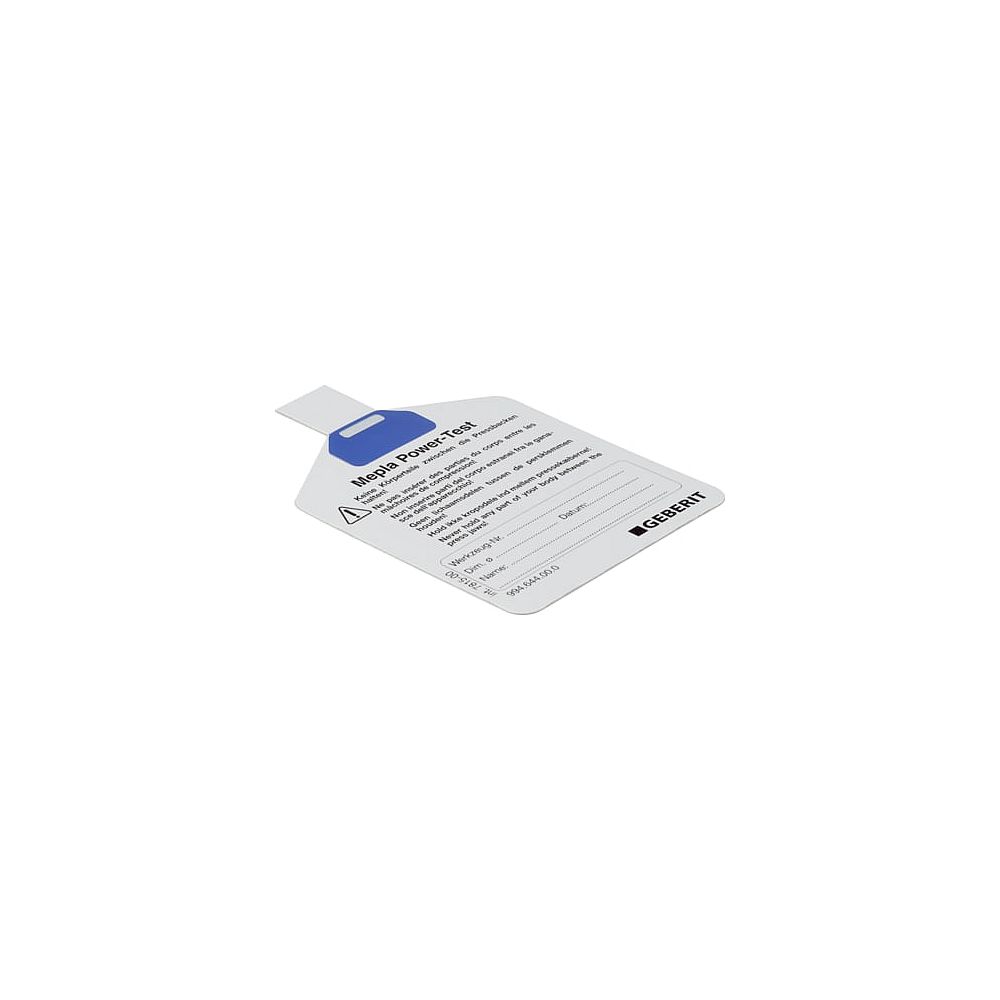 Geberit Mepla Power Test für Press -