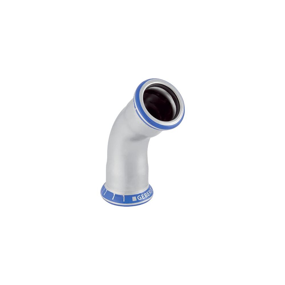GE mapress Niro Bogen 45 Grad 12 mm