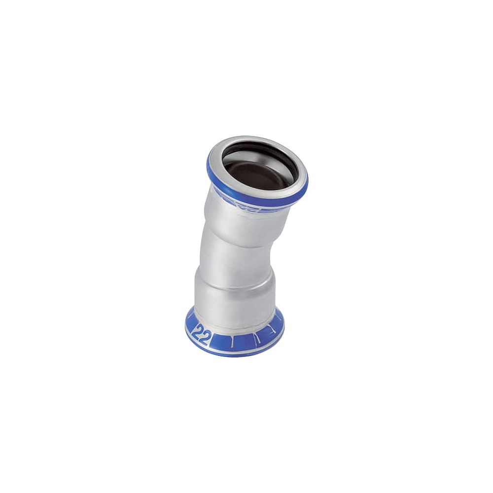 GE mapress Niro Bogen 15 Grad 35 mm