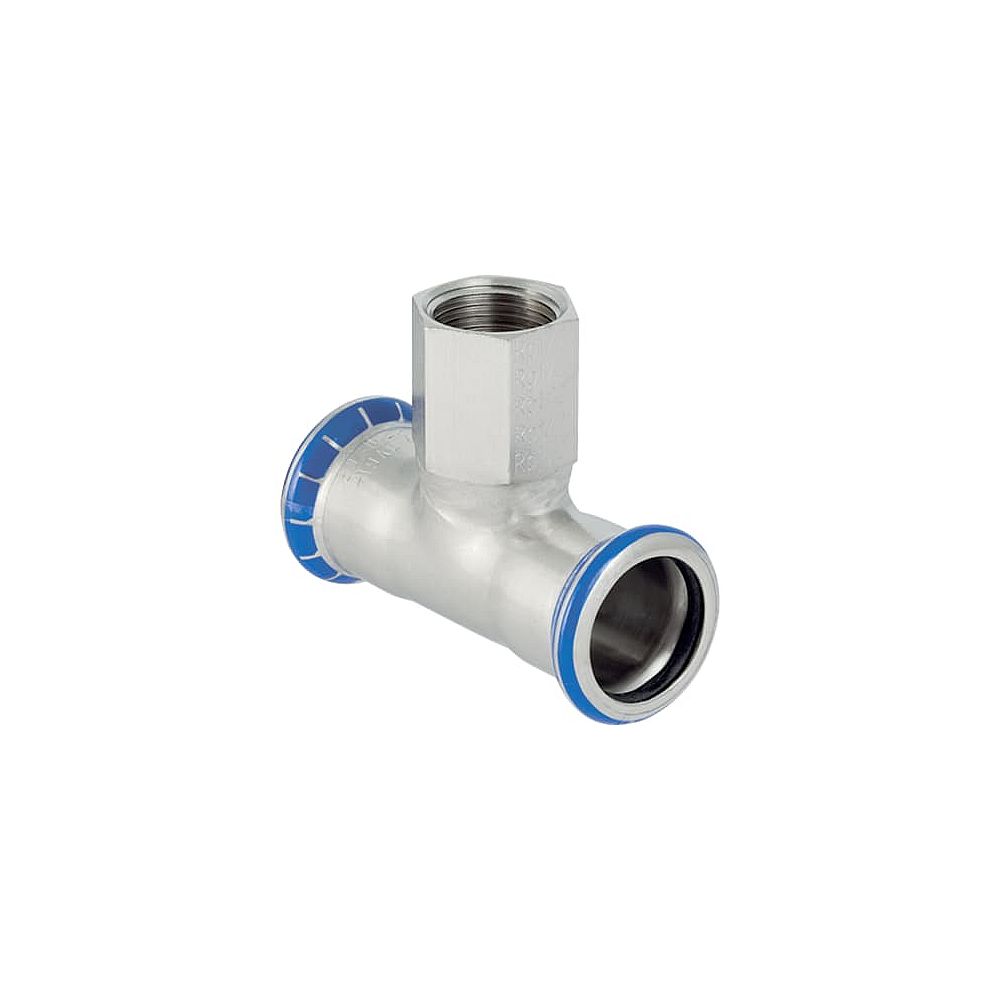 GE mapress Niro T-Stück 28x1